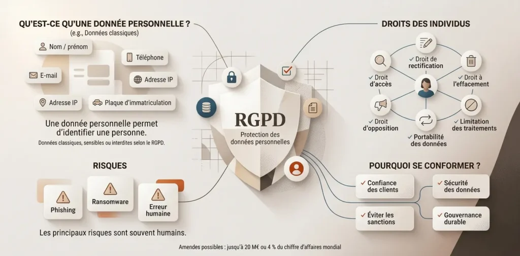 infographie sur le rgpd