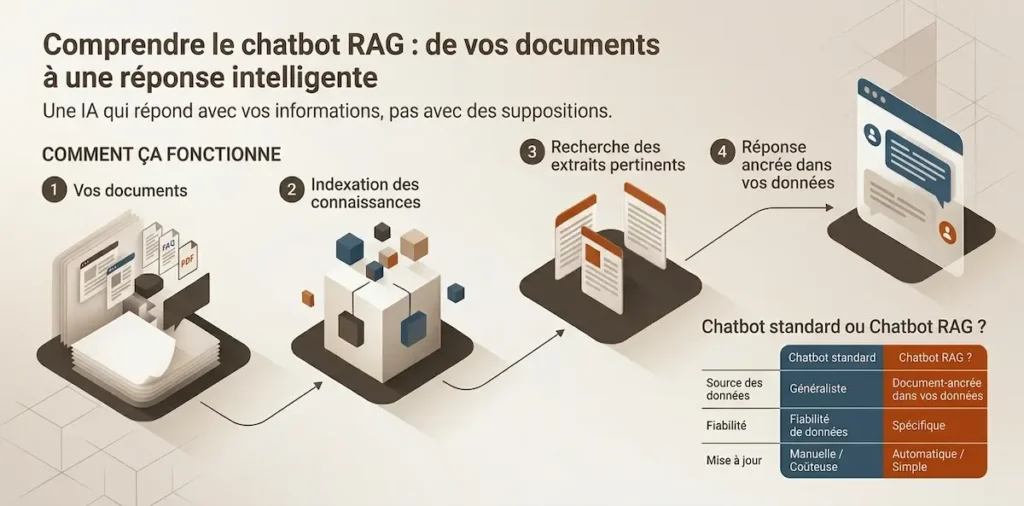infographie chatbot rag