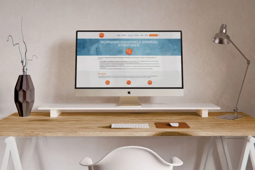 Page Organisations humanitaires et entreprises internationales du site Nancy Bonamy Coaching