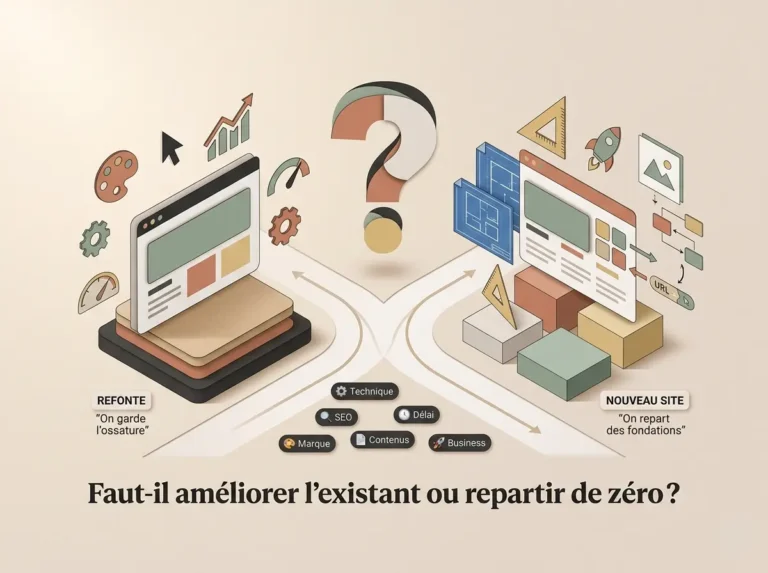 refonte ou nouveau site illustration